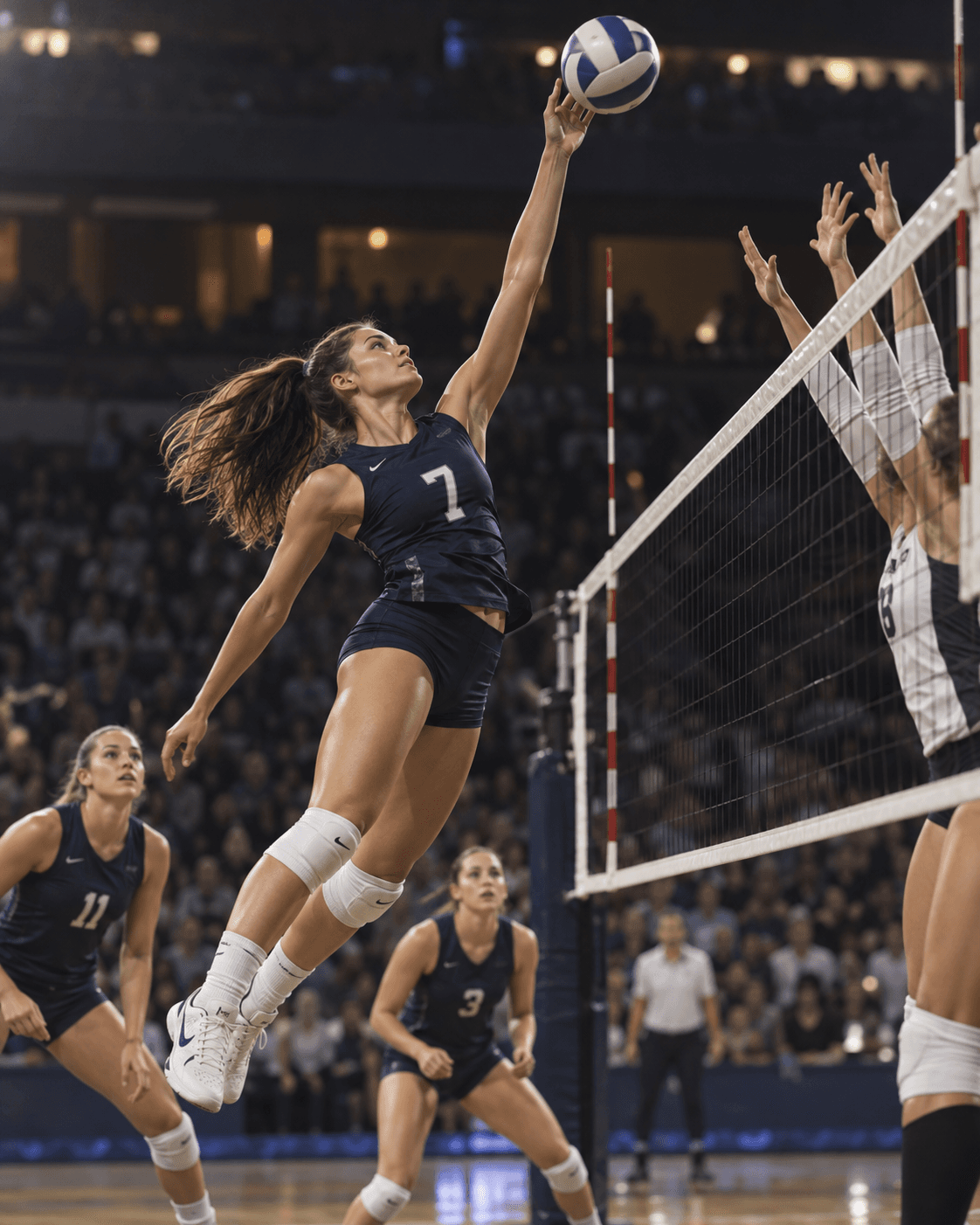 Female volleyball player