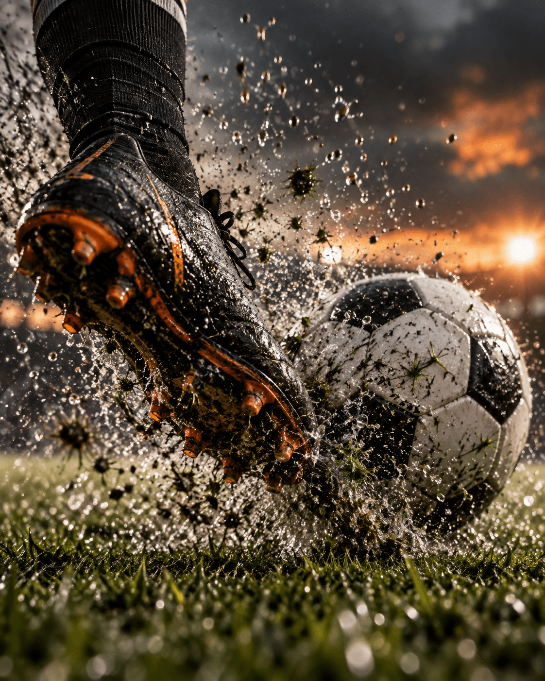 Slow motion soccer edit preview